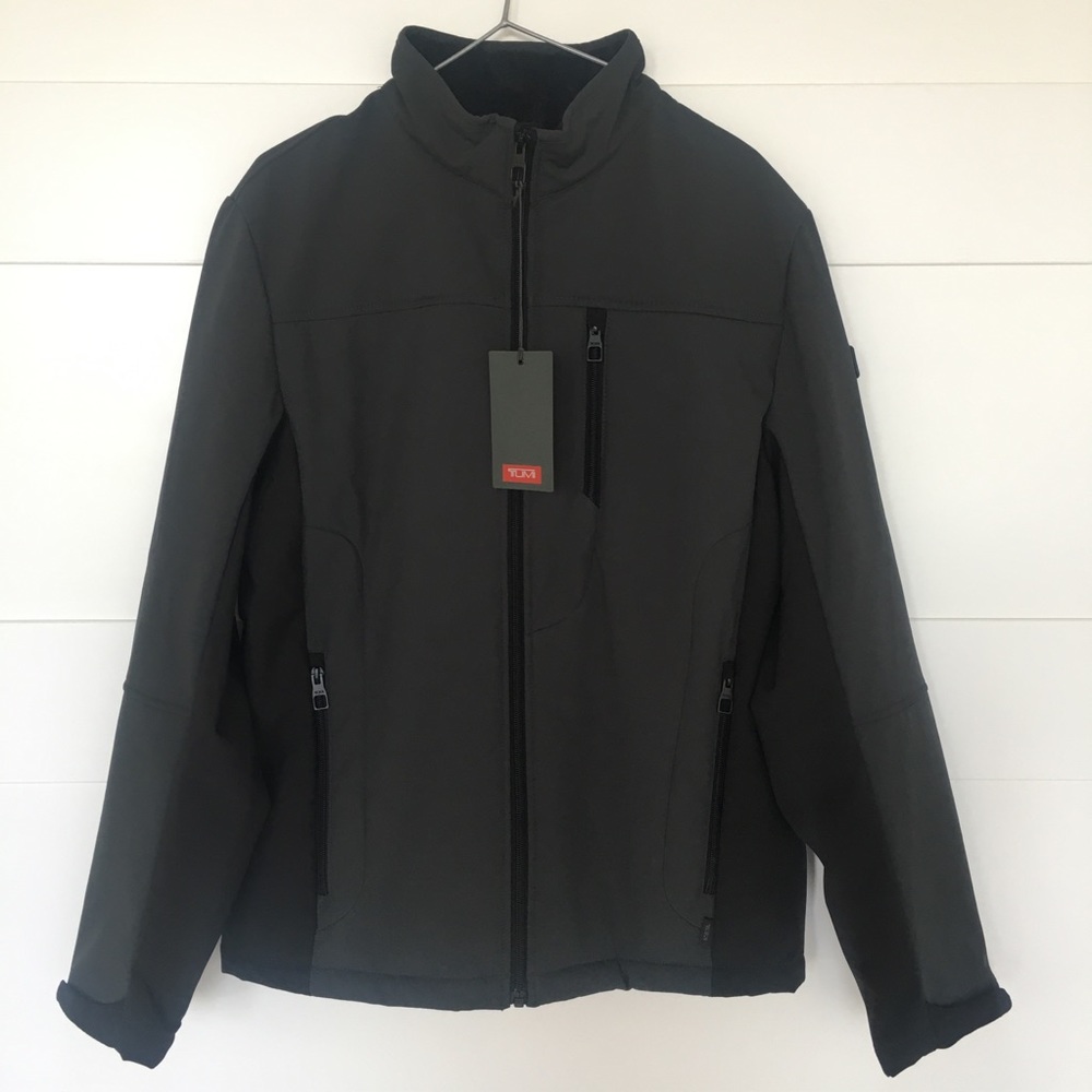 Tumi Stretch Softshell Jacket W/ Fur Lining Medium - Picture 6 of 15